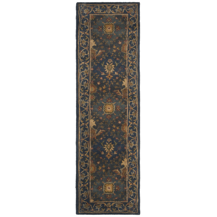 SAFAVIEH Antiquity Collection AT57A Handmade Blue Rug Image 5