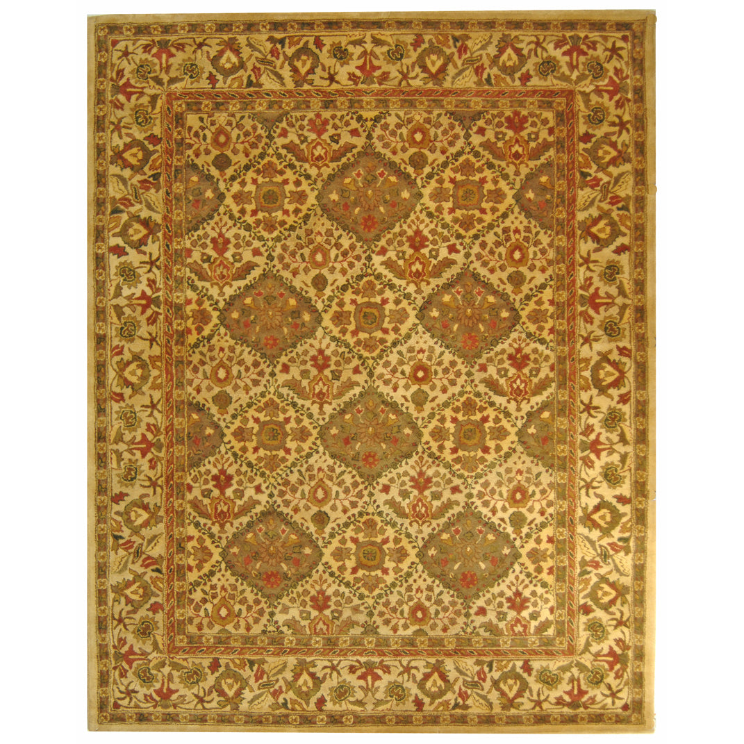 SAFAVIEH Antiquity Collection AT57D Handmade Beige Rug Image 1