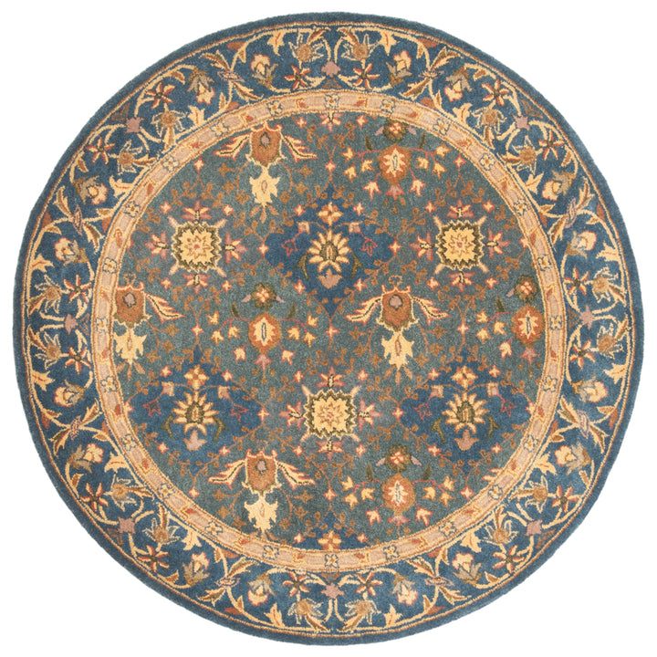 SAFAVIEH Antiquity Collection AT57A Handmade Blue Rug Image 9