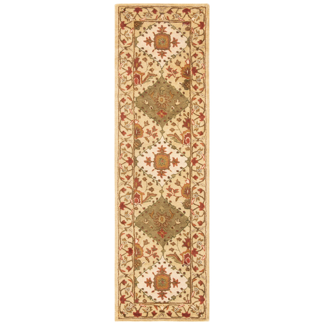 SAFAVIEH Antiquity Collection AT57D Handmade Beige Rug Image 4