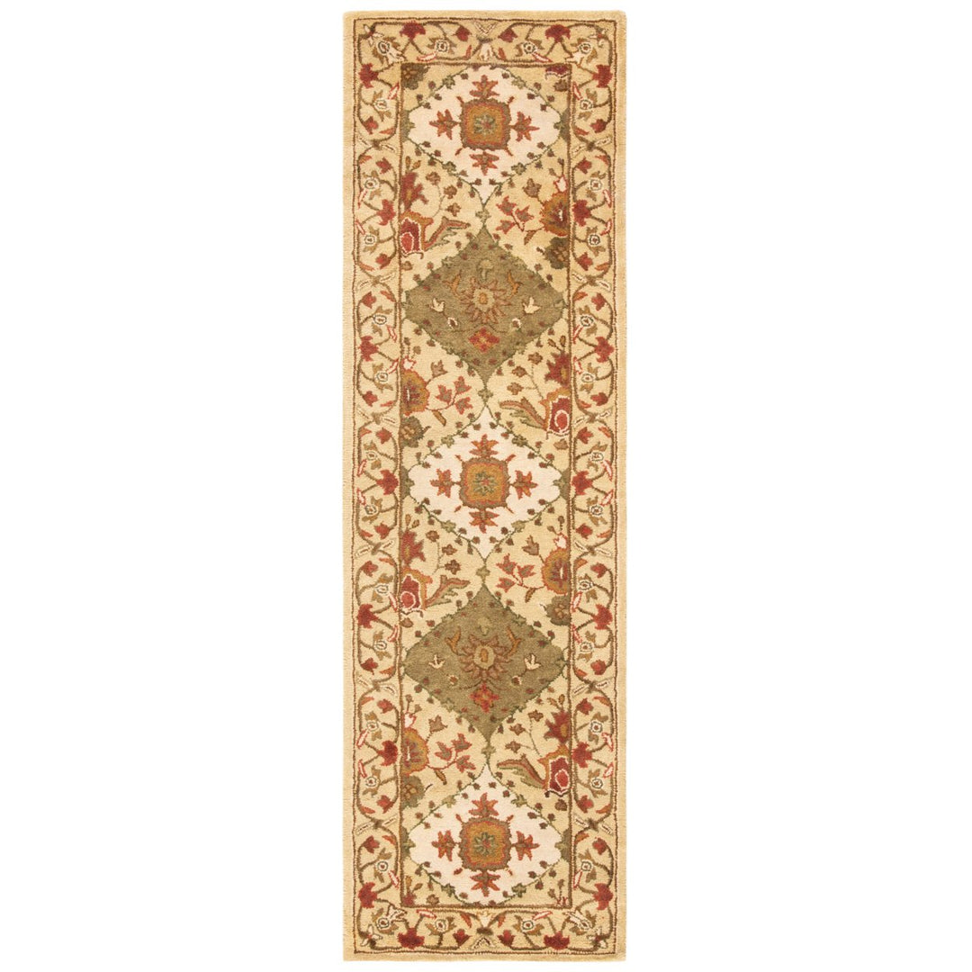 SAFAVIEH Antiquity Collection AT57D Handmade Beige Rug Image 1