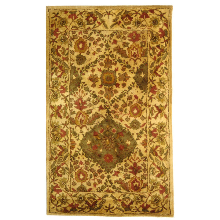 SAFAVIEH Antiquity Collection AT57D Handmade Beige Rug Image 1