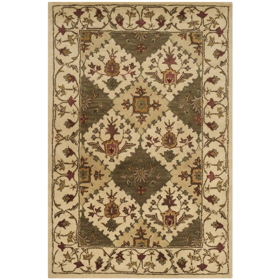 SAFAVIEH Antiquity Collection AT57D Handmade Beige Rug Image 6