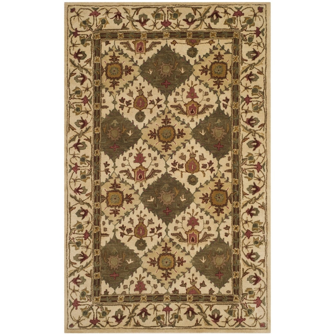 SAFAVIEH Antiquity Collection AT57D Handmade Beige Rug Image 1