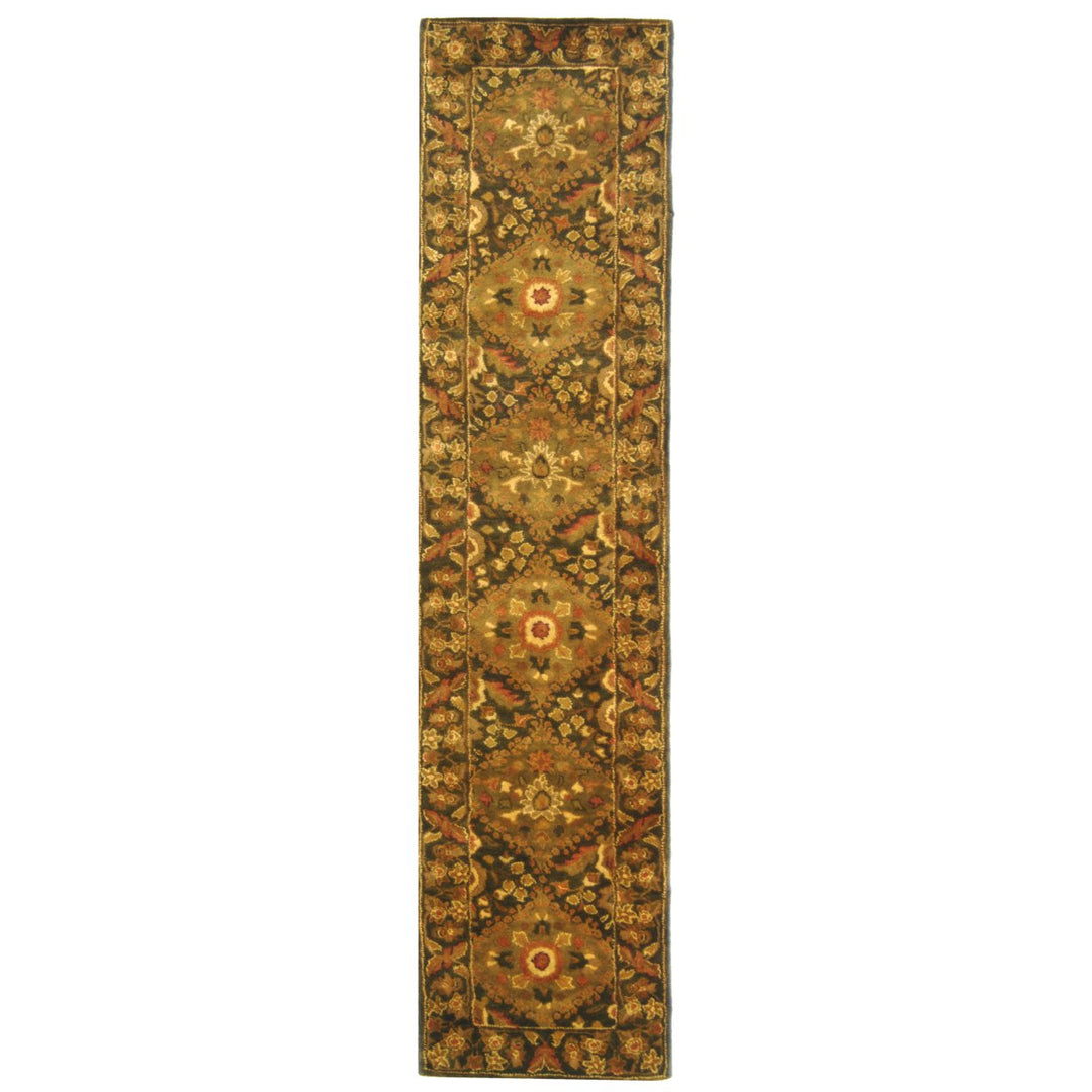 SAFAVIEH Antiquity Collection AT57C Handmade Olive Rug Image 3