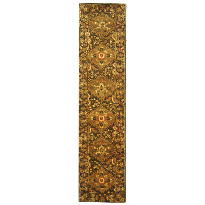 SAFAVIEH Antiquity Collection AT57C Handmade Olive Rug Image 3