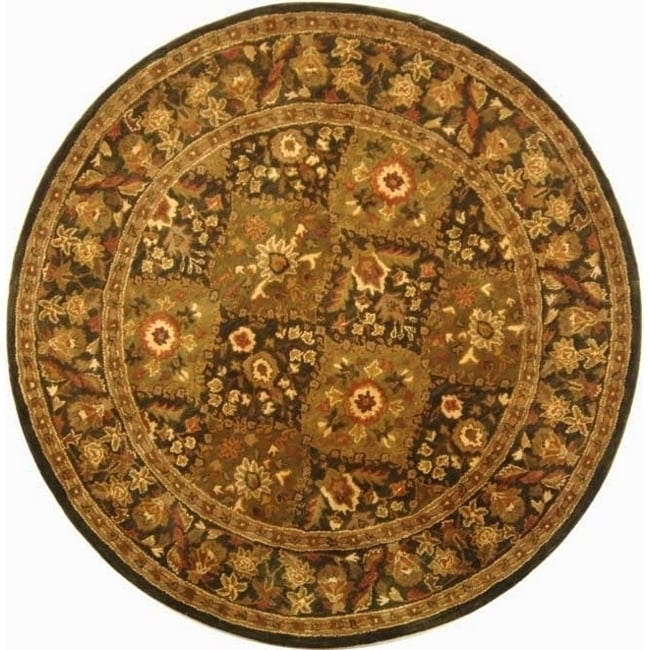 SAFAVIEH Antiquity Collection AT57C Handmade Olive Rug Image 7