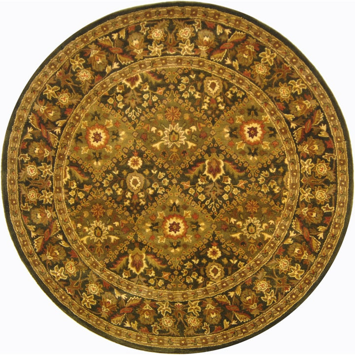 SAFAVIEH Antiquity Collection AT57C Handmade Olive Rug Image 8