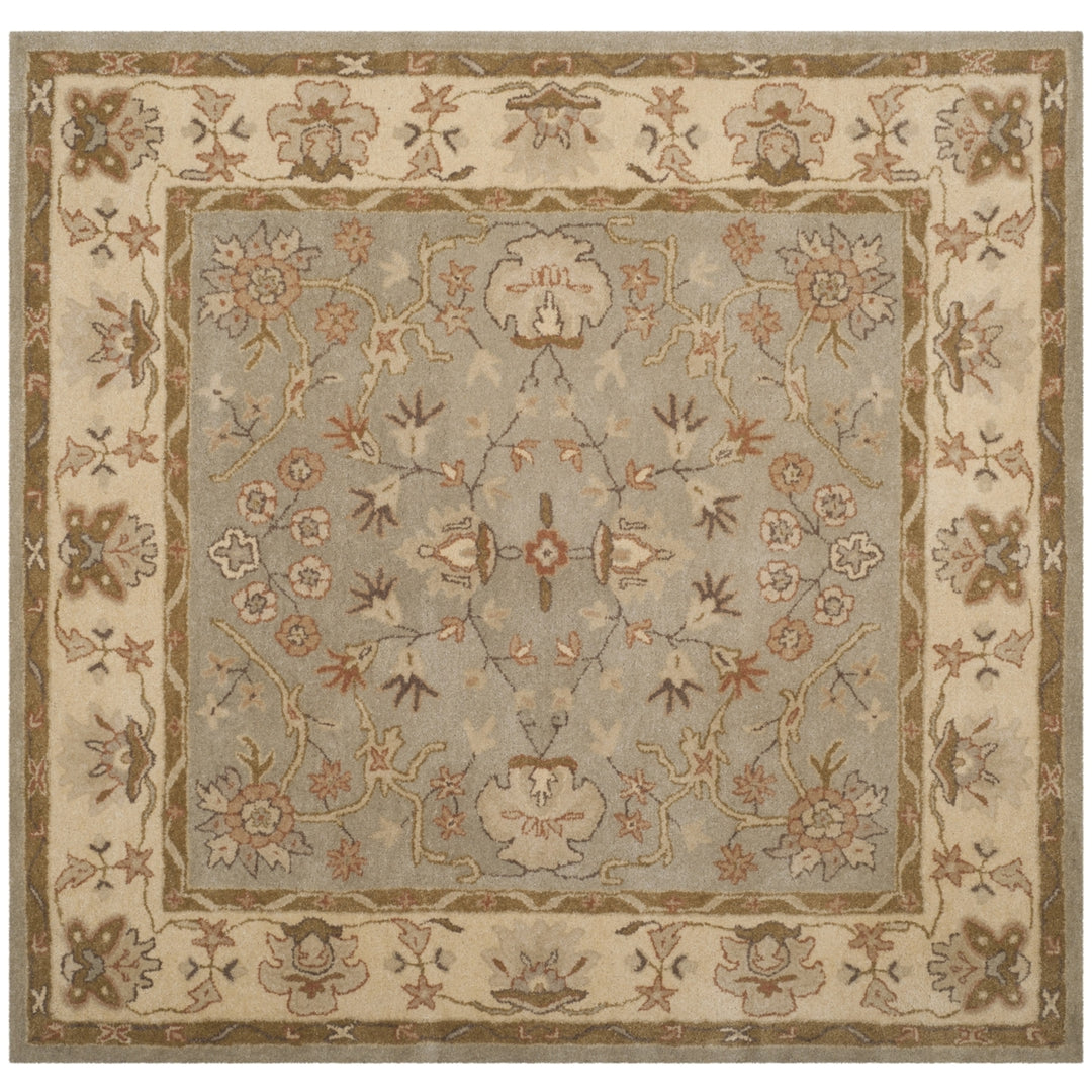 SAFAVIEH Antiquity AT62A Handmade Light Grey / Beige Rug Image 6