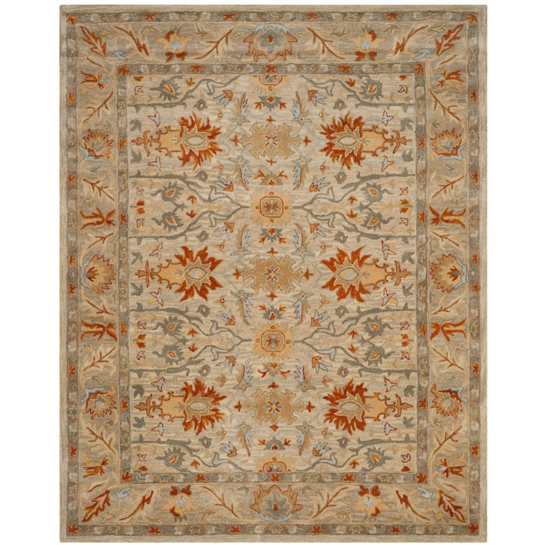 SAFAVIEH Antiquity AT63A Handmade Beige / Multi Rug Image 1