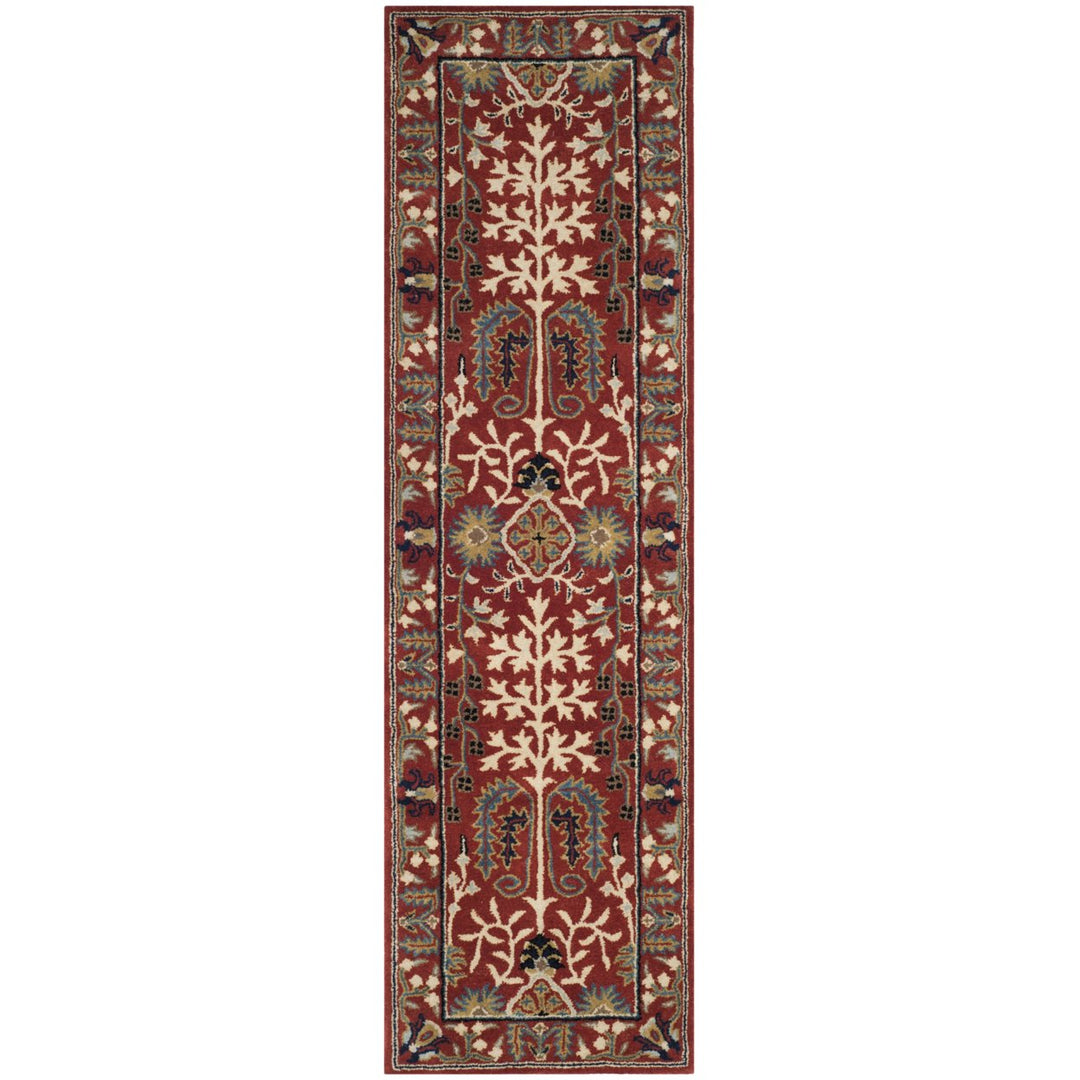 SAFAVIEH Antiquity AT64A Handmade Red / Multi Rug Image 3