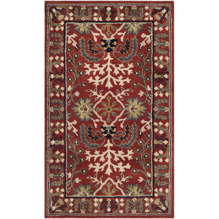 SAFAVIEH Antiquity AT64A Handmade Red / Multi Rug Image 4