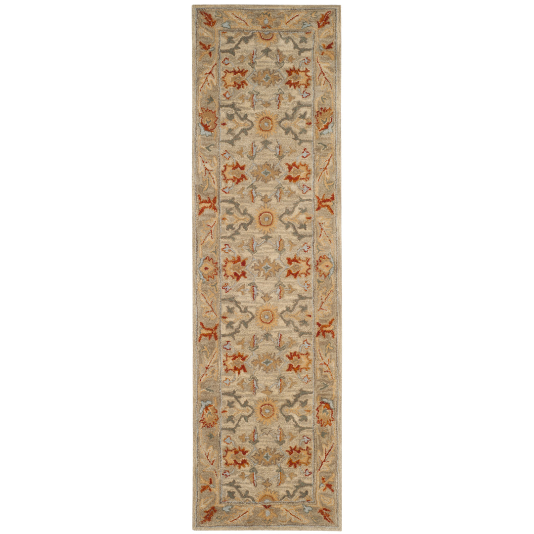 SAFAVIEH Antiquity AT63A Handmade Beige / Multi Rug Image 3