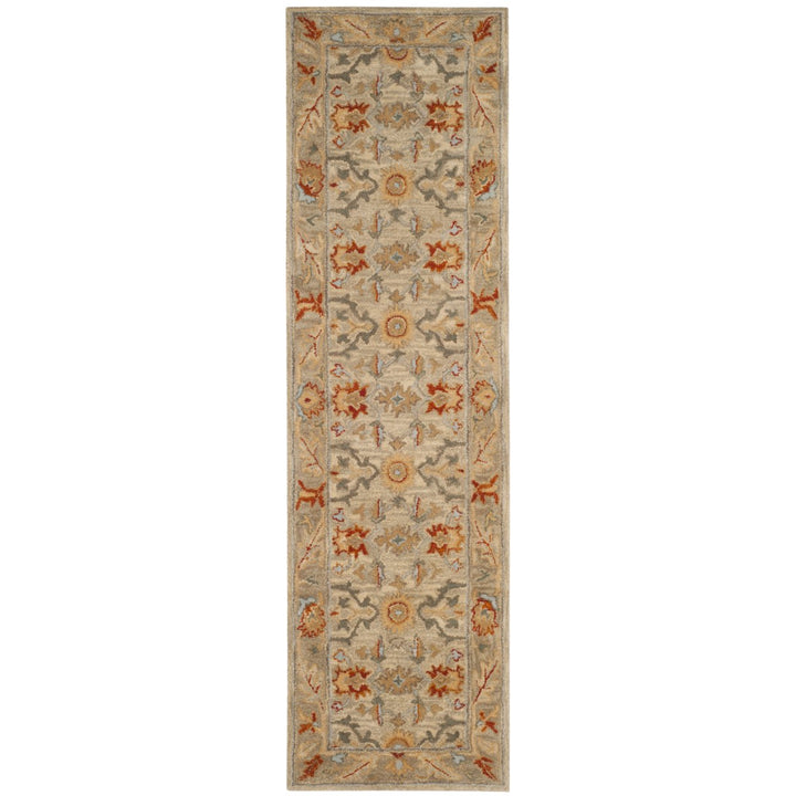 SAFAVIEH Antiquity AT63A Handmade Beige / Multi Rug Image 1