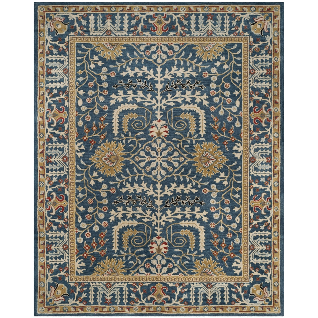 SAFAVIEH AT64B Antiquity Dark Blue / Multi Image 1