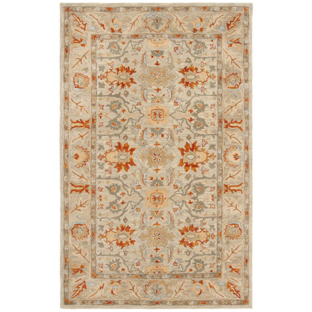 SAFAVIEH Antiquity AT63A Handmade Beige / Multi Rug Image 5