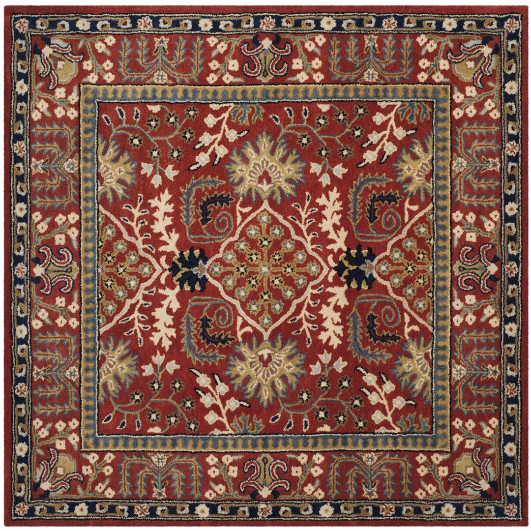 SAFAVIEH Antiquity AT64A Handmade Red / Multi Rug Image 7