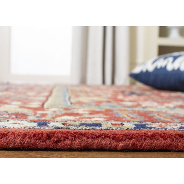 SAFAVIEH Antiquity AT64A Handmade Red / Multi Rug Image 11