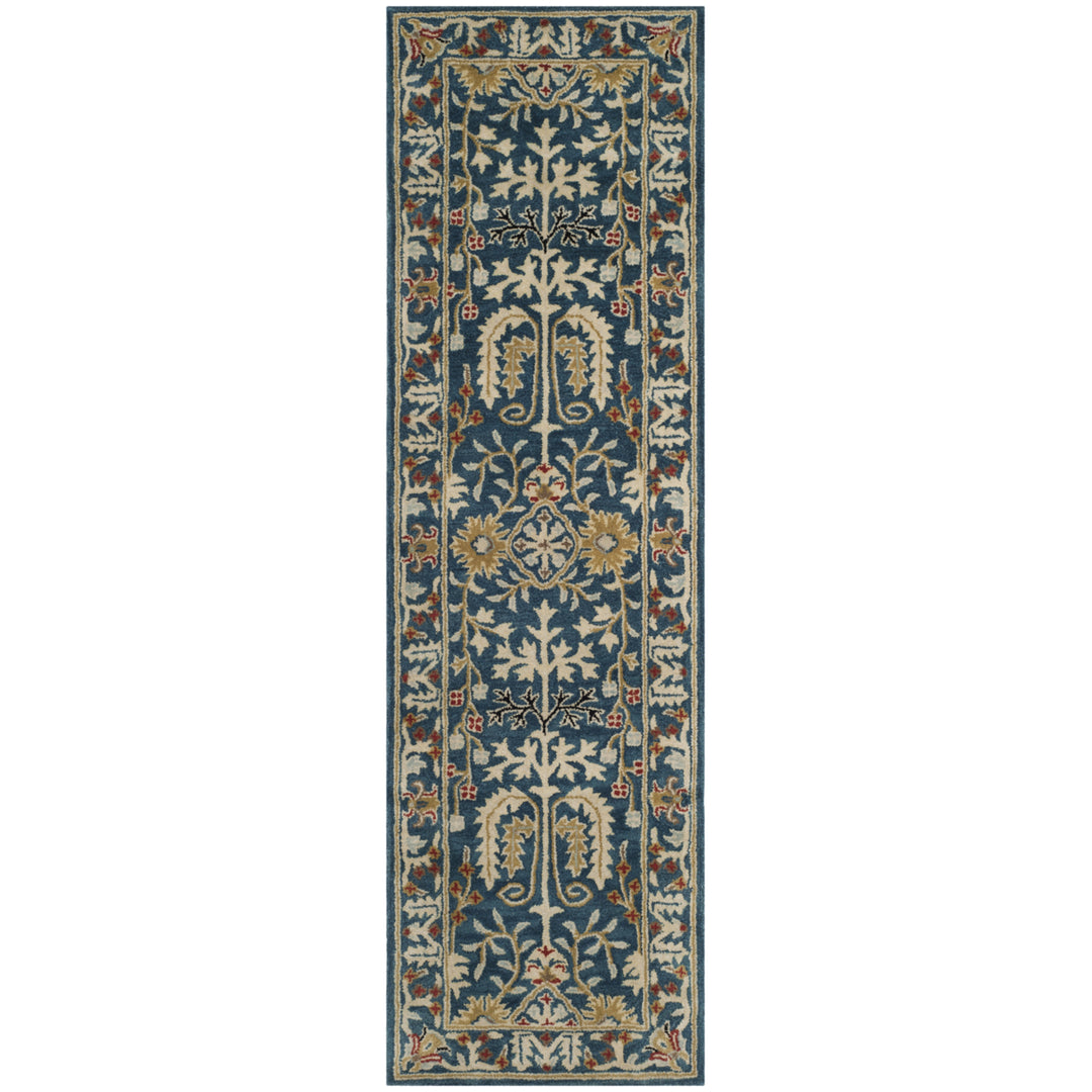 SAFAVIEH AT64B Antiquity Dark Blue / Multi Image 3