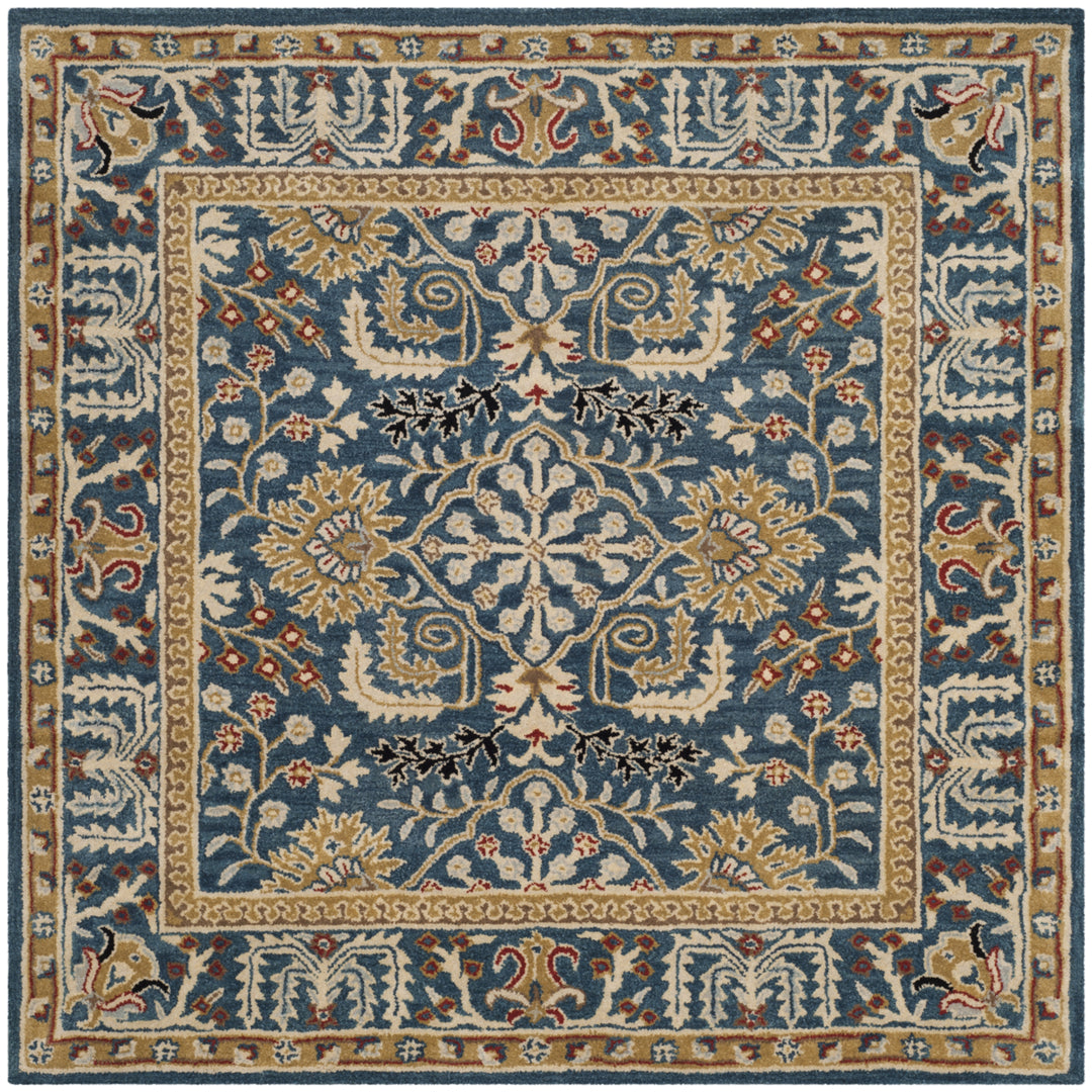 SAFAVIEH AT64B Antiquity Dark Blue / Multi Image 4