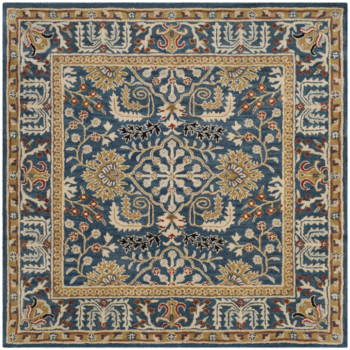 SAFAVIEH AT64B Antiquity Dark Blue / Multi Image 4