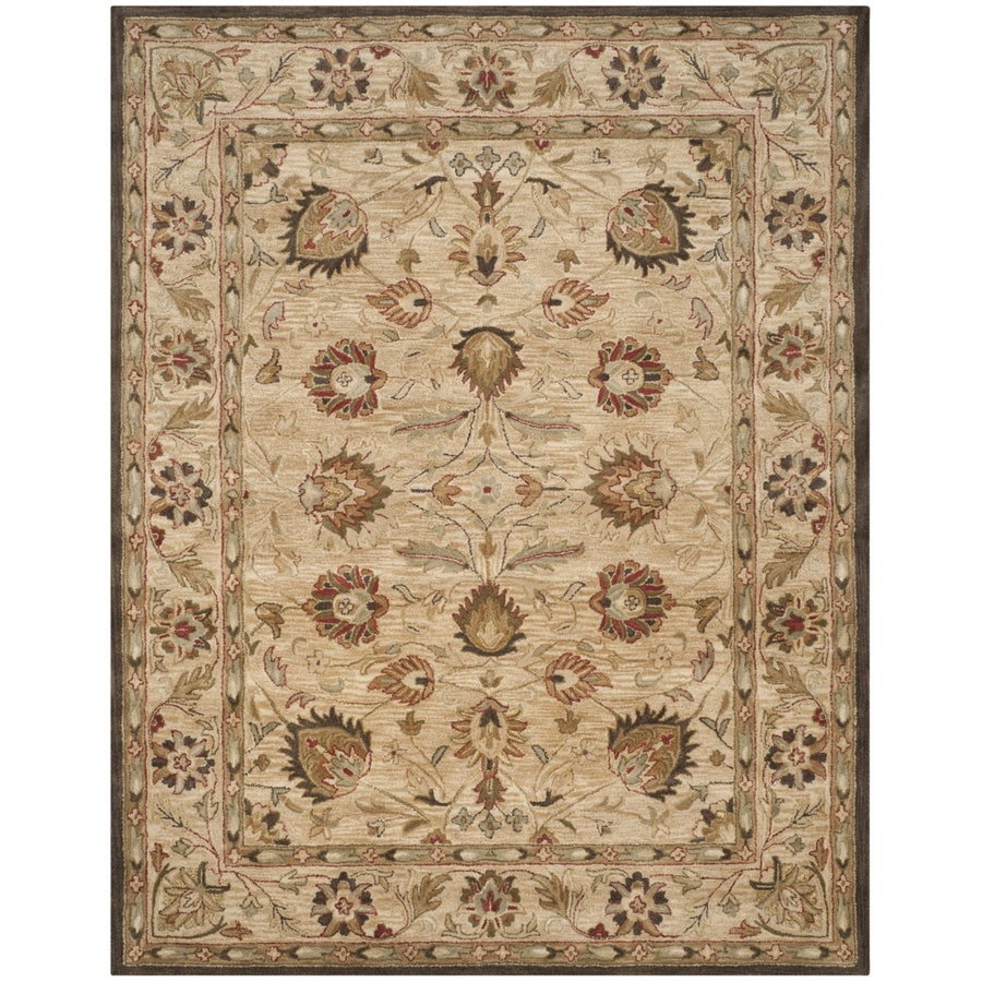 SAFAVIEH Antiquity AT812A Handmade Beige / Beige Rug Image 1