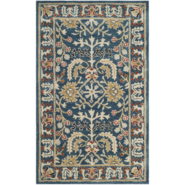 SAFAVIEH AT64B Antiquity Dark Blue / Multi Image 6