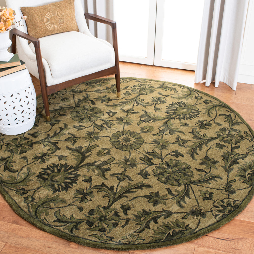 SAFAVIEH Antiquity AT824A Handmade Olive / Green Rug Image 2