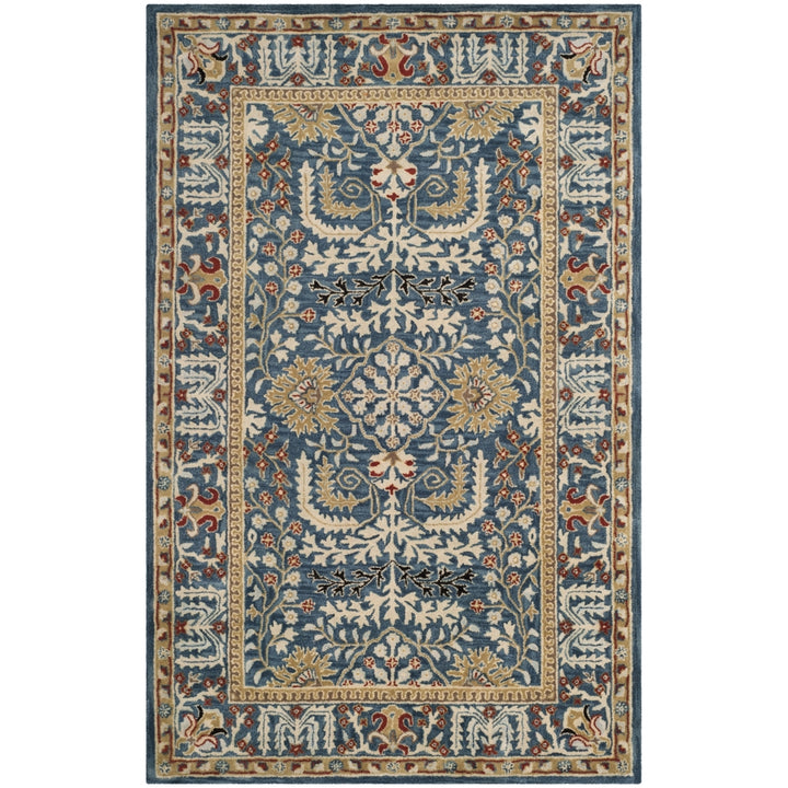 SAFAVIEH AT64B Antiquity Dark Blue / Multi Image 7