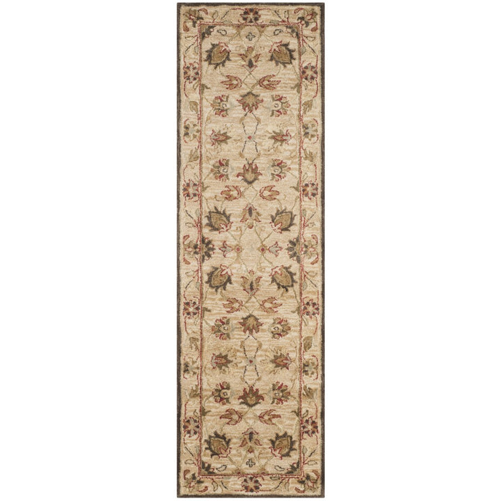 SAFAVIEH Antiquity AT812A Handmade Beige / Beige Rug Image 1