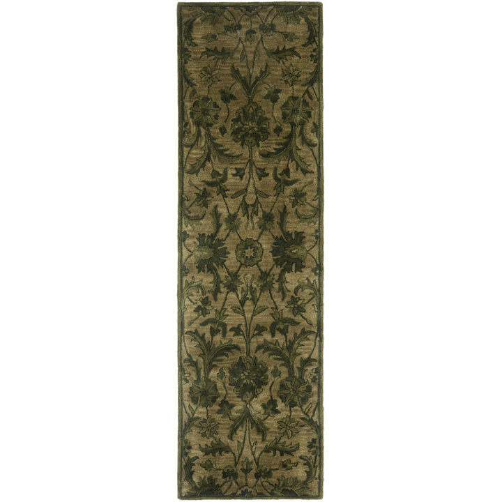 SAFAVIEH Antiquity AT824A Handmade Olive / Green Rug Image 5