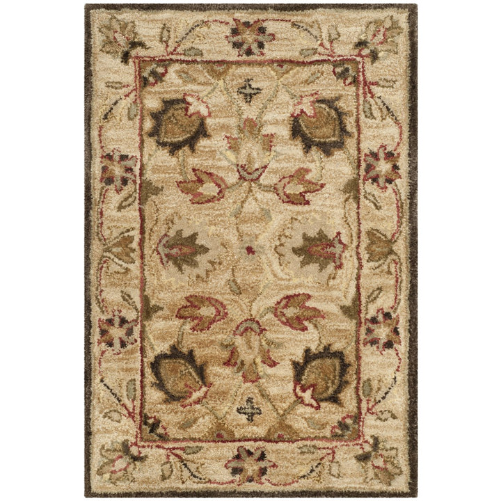 SAFAVIEH Antiquity AT812A Handmade Beige / Beige Rug Image 8