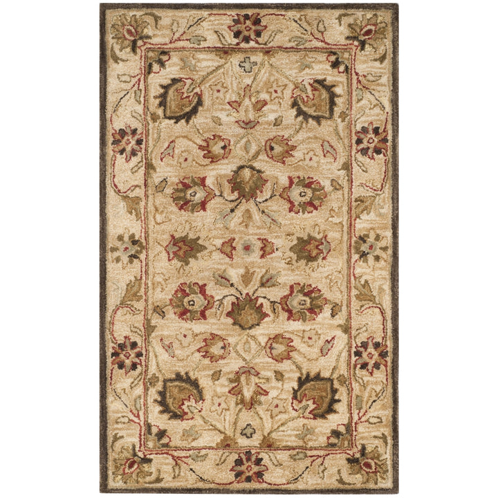 SAFAVIEH Antiquity AT812A Handmade Beige / Beige Rug Image 1