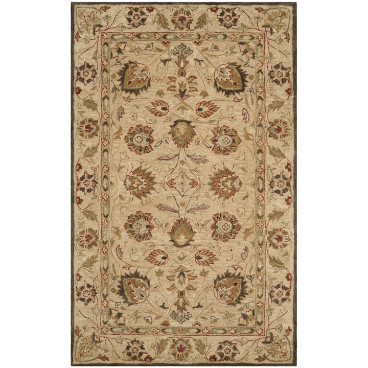 SAFAVIEH Antiquity AT812A Handmade Beige / Beige Rug Image 1