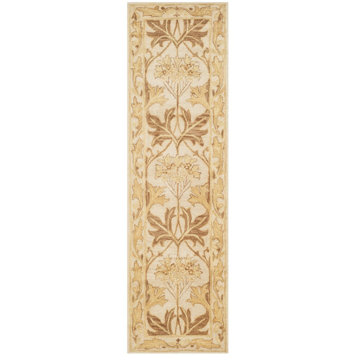 SAFAVIEH Antiquity AT841B Handmade Beige / Gold Rug Image 5