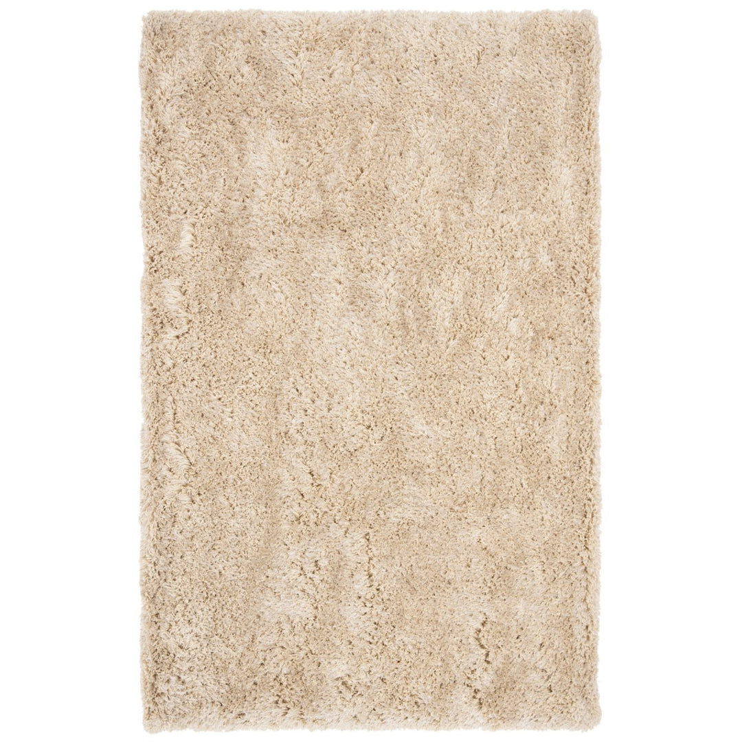 SAFAVIEH Atlantic Shag ATG101B Handmade Beige Rug Image 1