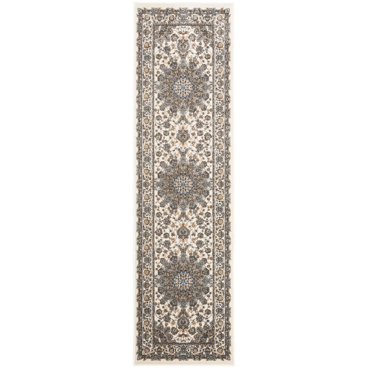 SAFAVIEH Atlas Collection ATL668F Ivory/Blue Rug Image 3