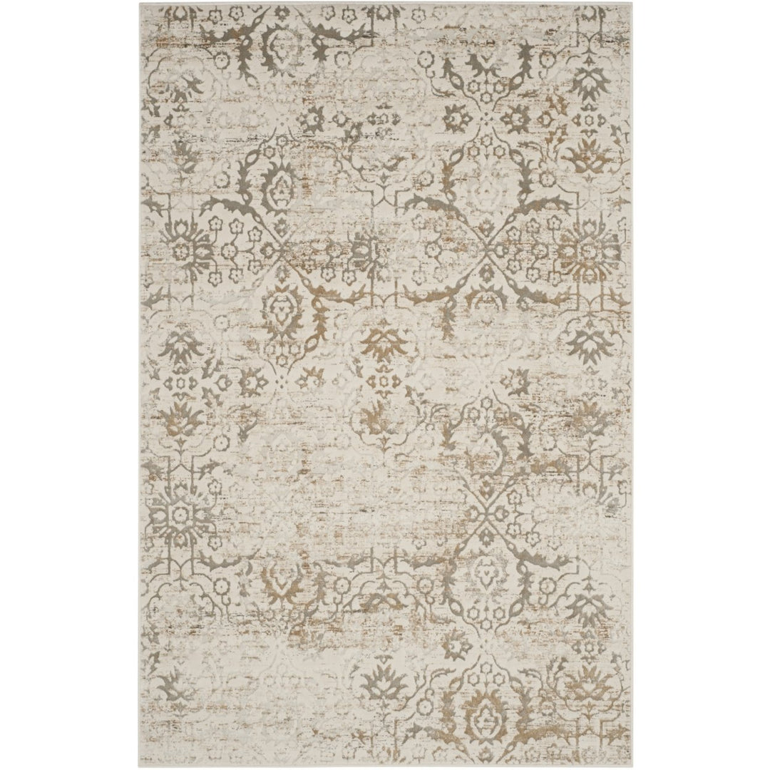 SAFAVIEH Artifact Collection ATF237C Grey / Cream Rug Image 6