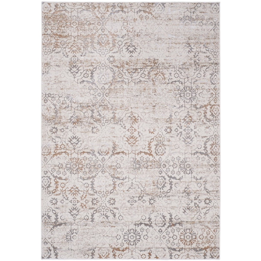 SAFAVIEH Artifact Collection ATF237C Grey / Cream Rug Image 7