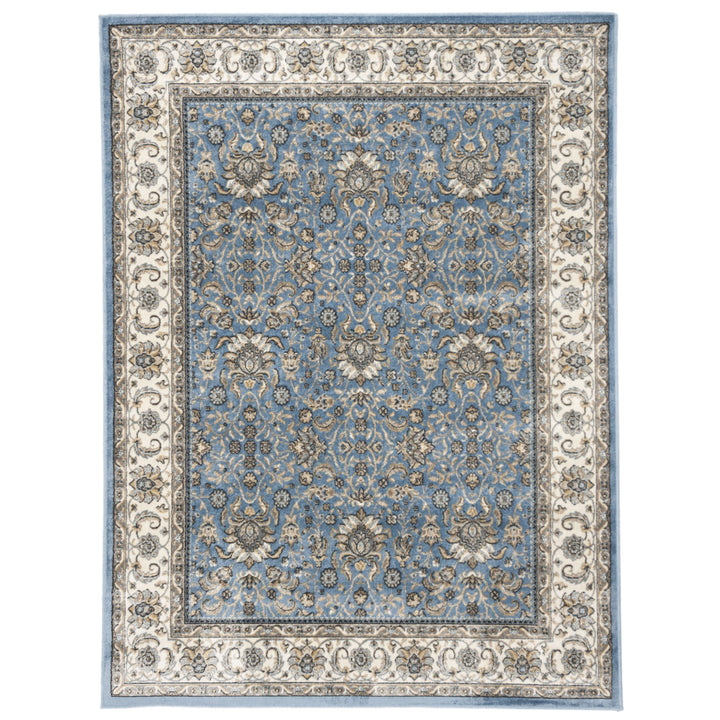 SAFAVIEH Atlas Collection ATL671L Blue/Ivory Rug Image 1