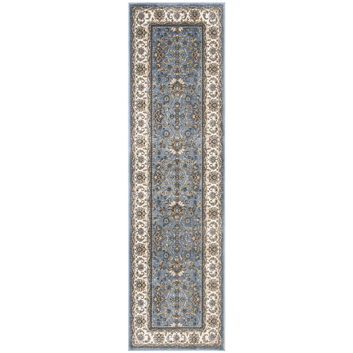 SAFAVIEH Atlas Collection ATL671L Blue/Ivory Rug Image 3