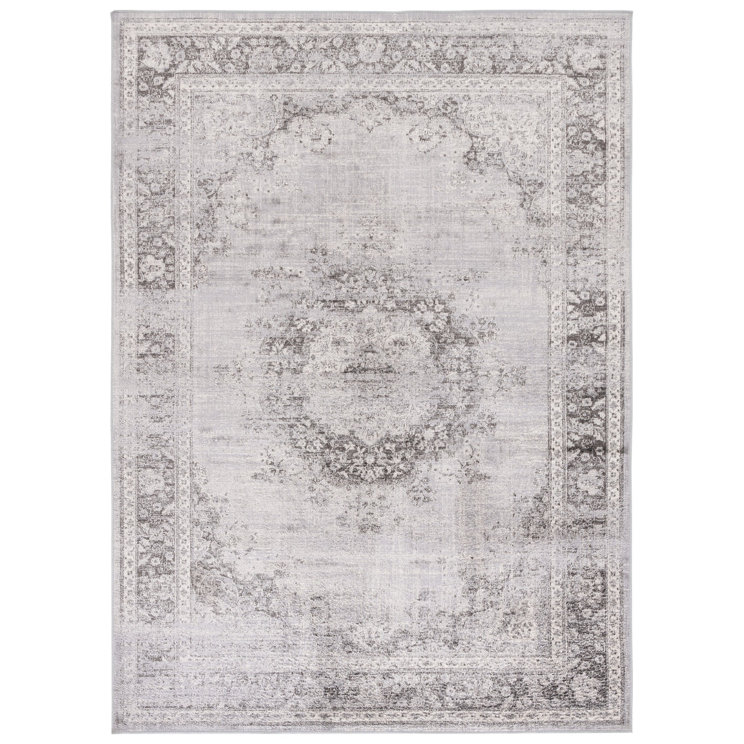 SAFAVIEH Atlas ATL966F Charcoal / Grey Rug Image 1