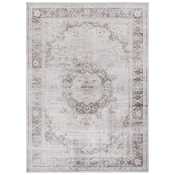 SAFAVIEH Atlas ATL966F Charcoal / Grey Rug Image 1