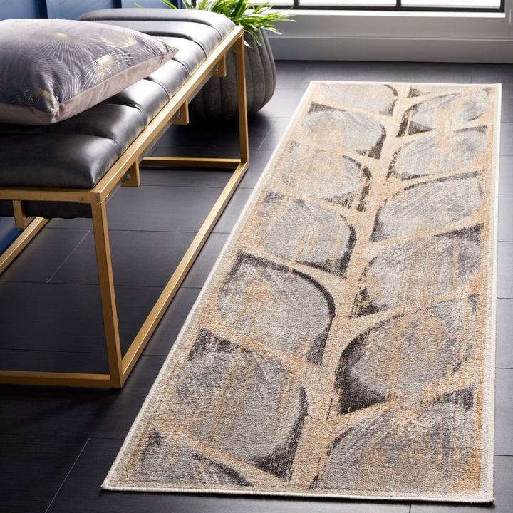 SAFAVIEH Atlas ATL979F Charcoal / Grey Rug Image 2