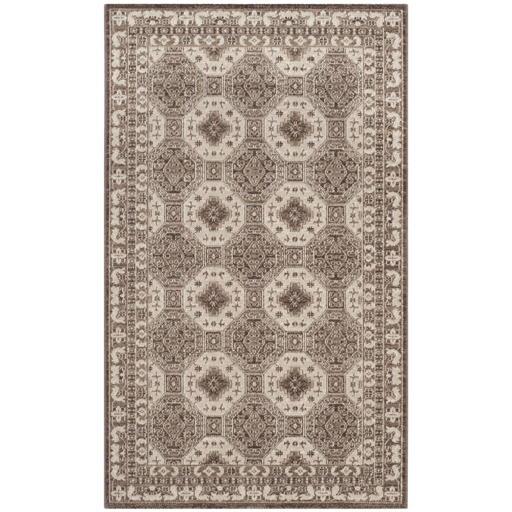 SAFAVIEH ATN320P Artisan Brown / Ivory Image 2