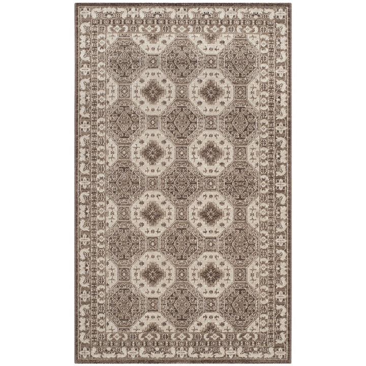 SAFAVIEH ATN320P Artisan Brown / Ivory Image 1