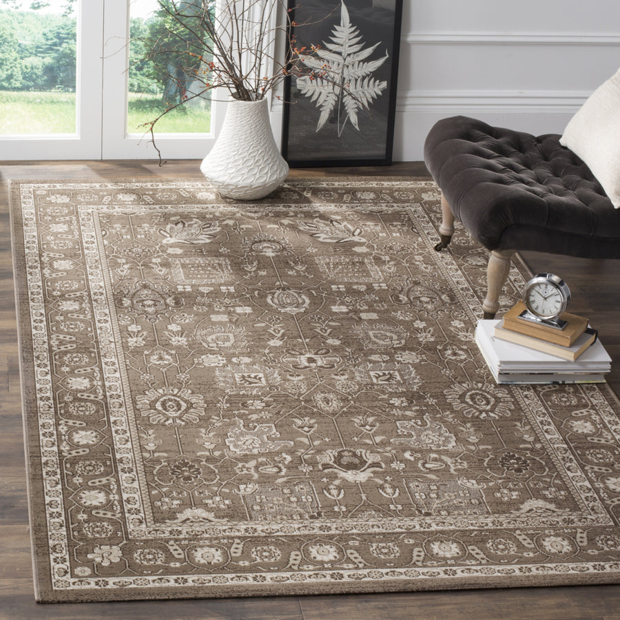 SAFAVIEH Artisan Collection ATN326H Brown / Brown Rug Image 1