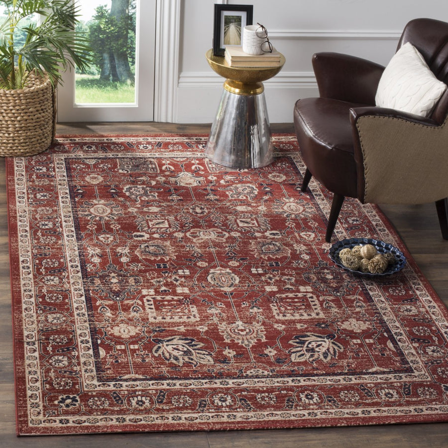 SAFAVIEH Artisan Collection ATN326N Rust / Rust Rug Image 1