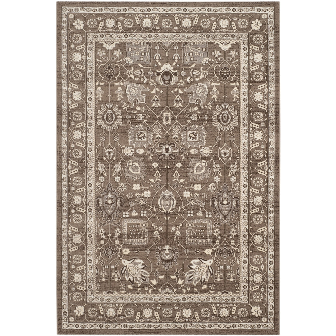 SAFAVIEH Artisan Collection ATN326H Brown / Brown Rug Image 4