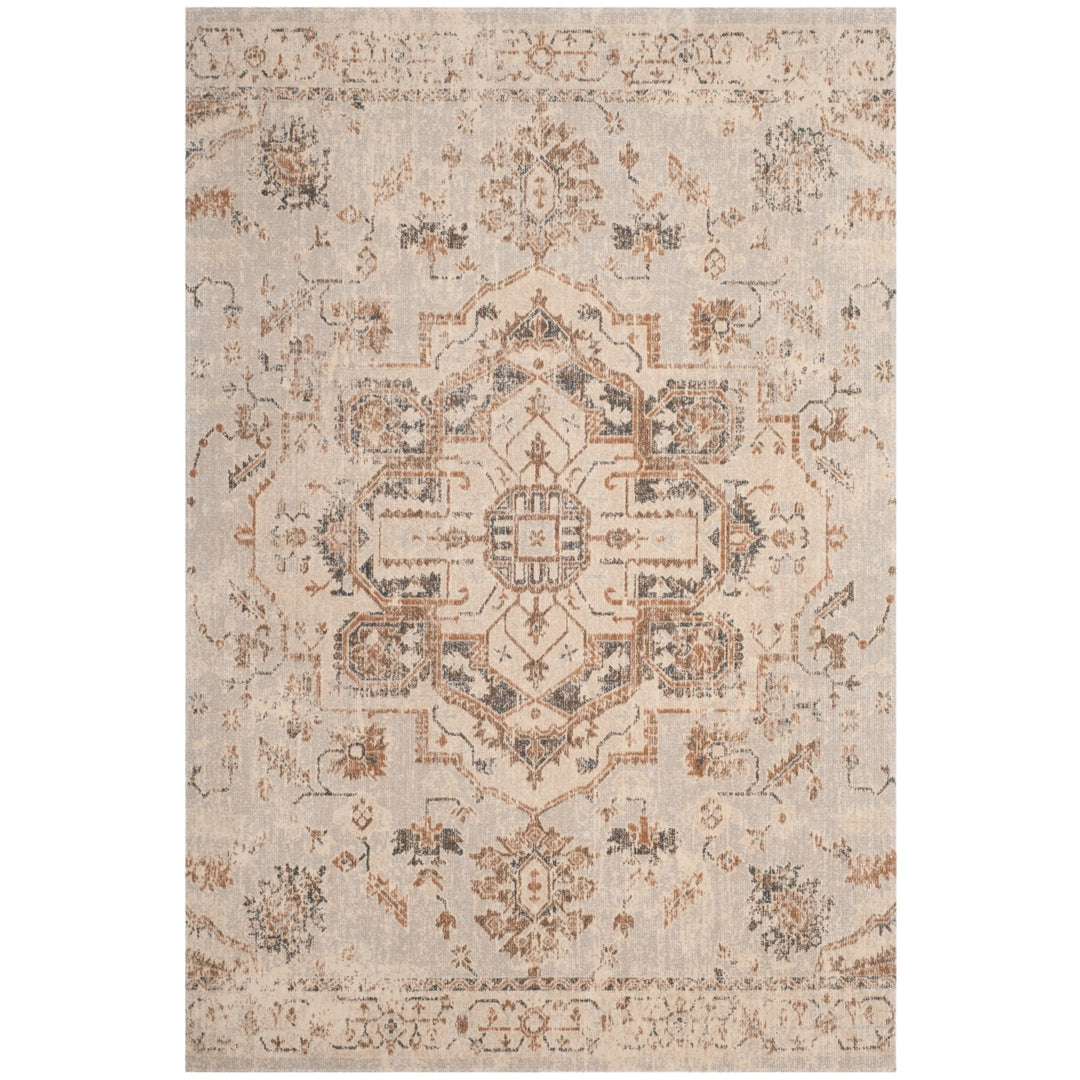 SAFAVIEH Artisan Collection ATN515J Light Blue/Beige Rug Image 1